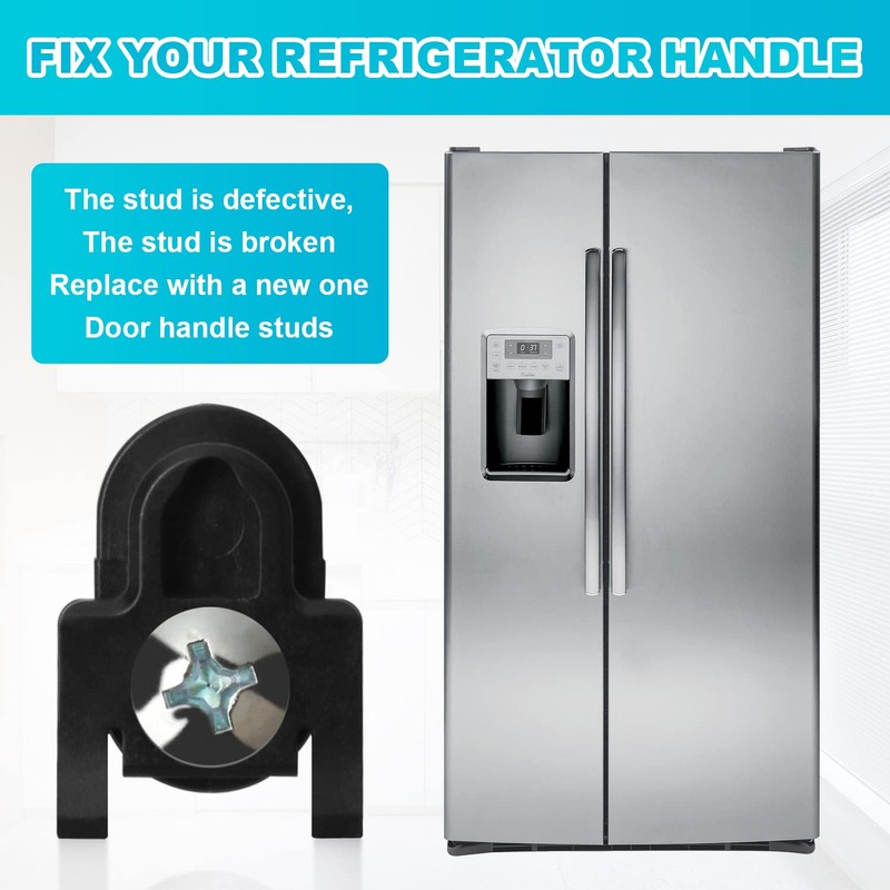 WR01X25070 Refrigerator Door Handle Mounting Stud Replacement GE Fridge Freezer