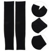 KOMBIUDA 2pcs Sun Protection Leg Cover Cooling Arm Sleeves Legs