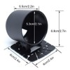 XUKEY Car Gauge Holder Single Hole Gauge Holder Pod Pillar