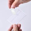 ECKEK Acrylic Price Tag Displays Sign Holder Data Card Holder