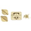 Retro Brass Style Hardware Sets, Decorative Cabinet Jewelry Box, 1Pc