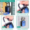 ORIA Key Lock Box, 4 Digit Combination Key Storage Lock
