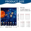 Mocsicka Galactic Outer Space Shower Curtain Boys Nebula Universe Planet