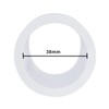 DERNORD Replacement Glass Flow Pipe OD 38MM fits 1.5 Inch
