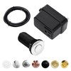 CLEESINK Garbage Disposal Air Switch Kit Sink Top Switch, Stainless