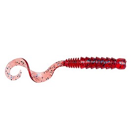 Savage Gear Softbaits Pro Grub 6.5 cm 2 g – 8 Rubber Jigs, Colour: Plum