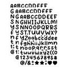 Alphabet Stickers Large Waterproof English Small Stickers Waterproof Uppercase Lowercase