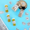 Mabor 180Pcs Blank Bubble Sticker Labels to Write on Decorative