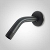 Brazo Y Chapeton Para Regadera 15cm Acero Inox Negro Rugo