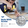 Ahvqevn 20pcs M6x25 Jack Nut Car Metal Screw Petal Nut