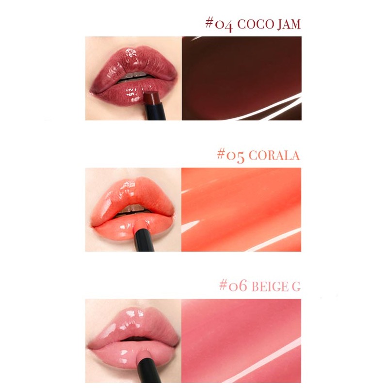 CHICOR Glaze Lip Volumizer 1.7g, Color:04 Coco Jam