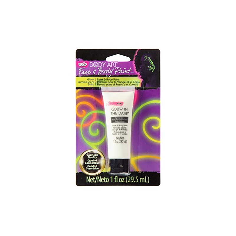 Tulip 32398 Face and Body Paint, Glow in The Dark