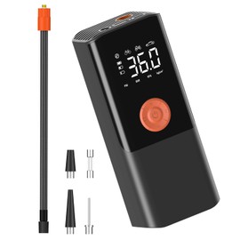 Tire Inflator Portable Air Compressor - Air Pump for Car Tires, Cordless Air Compressor Portable With Pressure Gauge