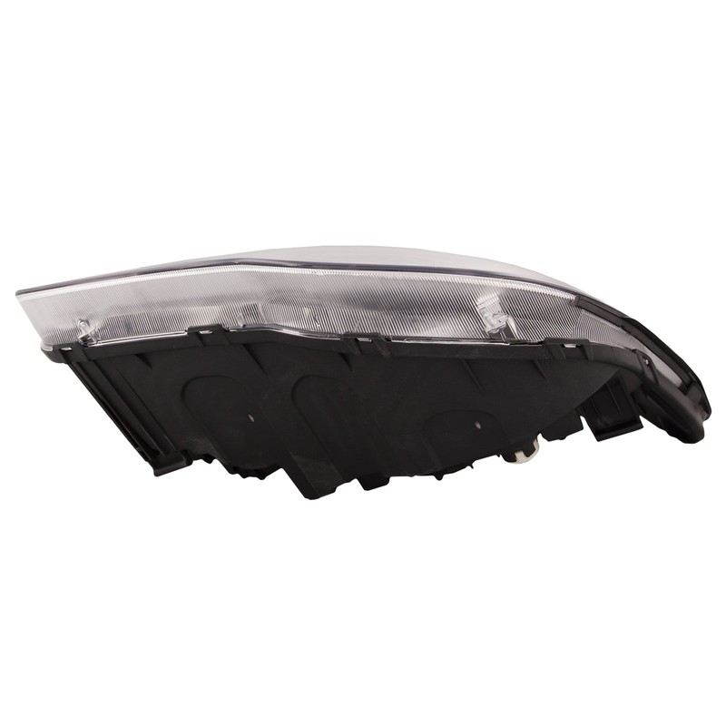 HEADLIGHTSDEPOT Chrome Housing Halogen Headlight Compatible With Hyundai Elantra 2007-2010