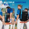 Baseball Bucket Backpack for 6 Gallon Bucket, Durable Softball Coaches