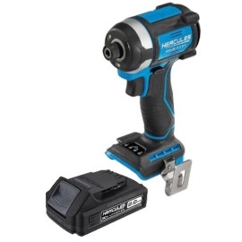 Impact HERCULES 20V Brushless 1/4 in. Compact 3-Speed Impact Driver with Battery