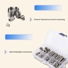 Gugxiom 50Pcs Stainless Steel Thread Repair Kit, Threaded Inserts for