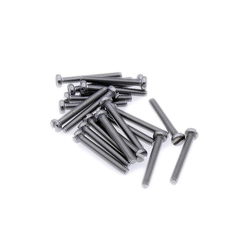 M3 (3mm x 25mm) Slot Cheese Machine Screw (Bolt) -