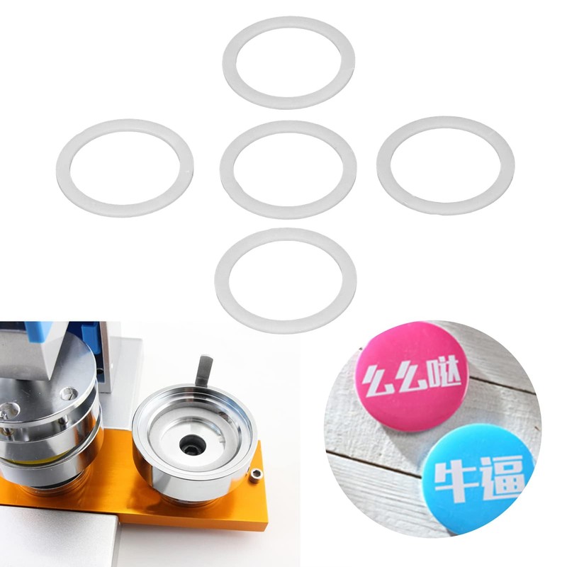 5pcs Badge Moldes Seal, Circle Cutter Button Maker Machine Seal