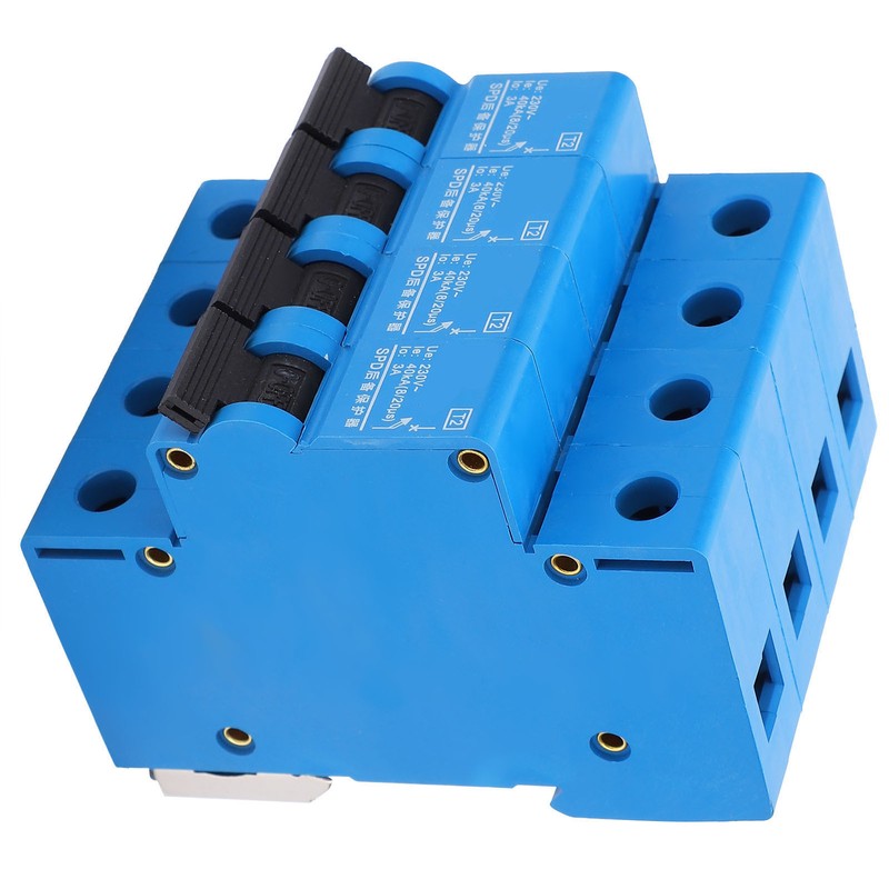 Voltage Surge Arrester Home Flame Retardant Protector SPD 4p LTSCB40KA