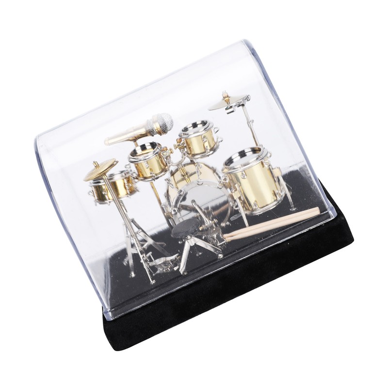 Mini Drum Model Home Instrument Ornaments Exquisite Decoration Graduation Day