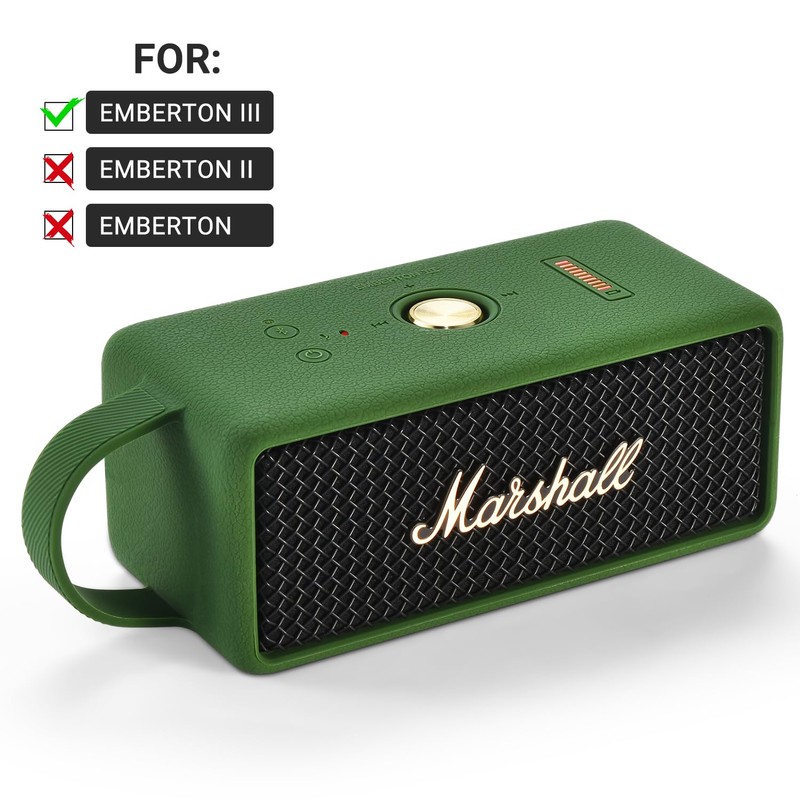 Replacement Silicone Case for Marshall Emberton III - Shockproof Protective
