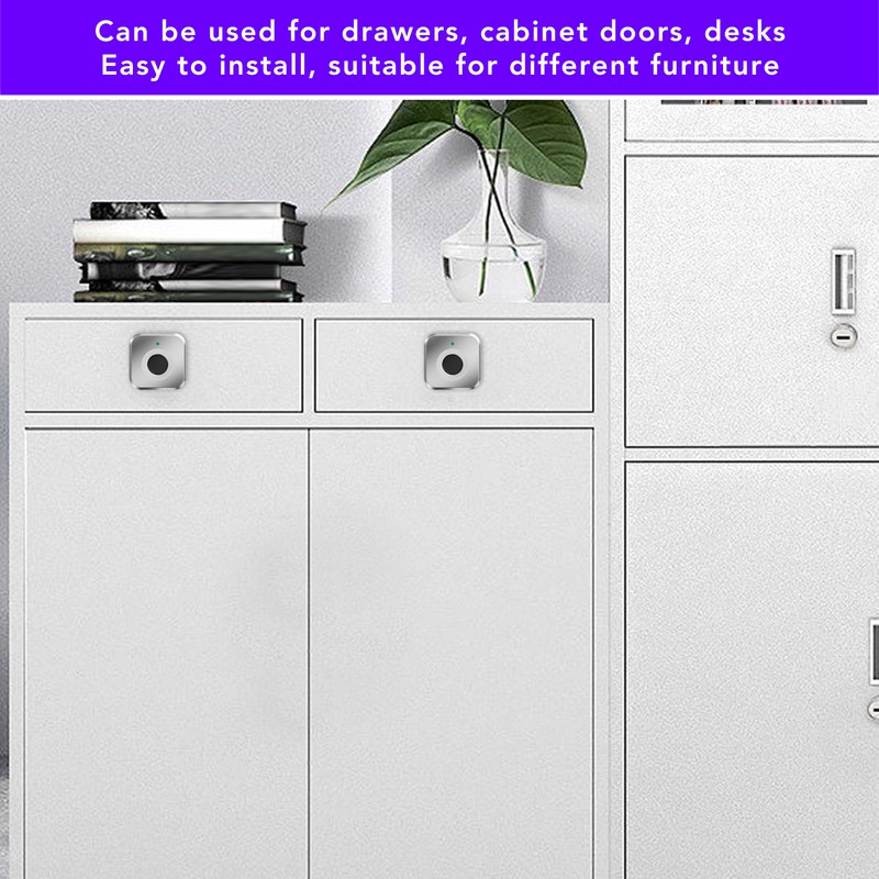 Fingerprint Cabinet Lock Keyless Electronic Smart Biometric Cabinet Lock For
