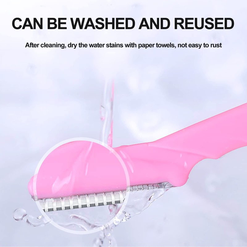 Sularpek Pack of 6 Eyebrow Razors, Eyebrow Shaper, Face Razor,