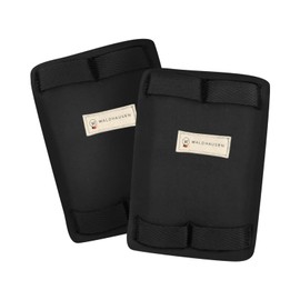 WALDHAUSEN Buckle Protection for Short Straps Soft Material, Black, Pair