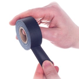 Gaffer Power Mini Gaffer Tape Rolls by GafferPower 1 inch x 8yards - Pack of 4 Black, Made in The USA, Heavy Duty Gaffer's Tape, Strong Tough Compact Lightweight, Multipurpose