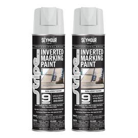 20-650 Seymour Stripe 9-Series Inverted Ground Marking Paint, Ultra Clear net 17oz. (Pack of 2)