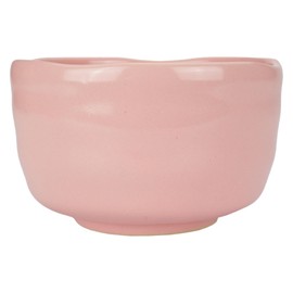 BambooMN Matcha Traditional Tea Bowl, Pink, 1 Piece