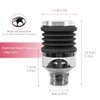 Single Dose Hopper with Bellow Upgrade Capacity 90g/3.17oz Clear Single