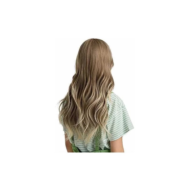 Esmee Peluca Rubio Ondulado 58 Cm Con Fleco Esmee