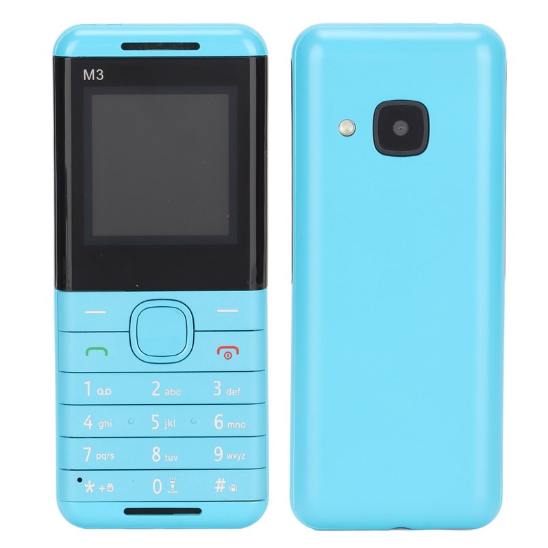 M3 1.44in 2G Large Button Cell Phone with Lanyard Dual
