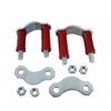 iiLentes Rear Leaf Spring Polyurethane Shackle Kit For 1956 1957