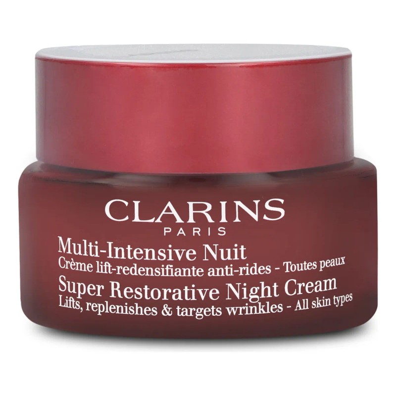 Crema Hidratante Noche Clarins Super Restorative Antiarrugas 50ml