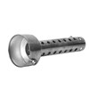 Andux Zone Motorcycle Rear Silencer 47 mm Removable Universal Rear