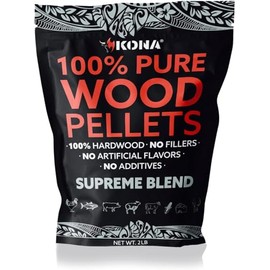 Kona Supreme Blend Indoor Smoker Pellets - 2 lb Resealable Bag