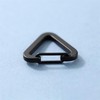 2pcs Triangle Carabiner Clip, Stainless Steel Quick Release Keychain Carabiner