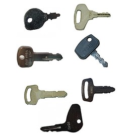 9 pc Equipment Key Set Fits Kubota Replaces 15248-63700