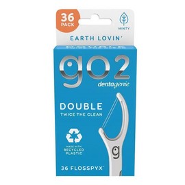 GO2 Dentagenie Double Flosspyx Mint 36 Pack
