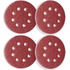 50Pcs 125mm 8 Holes Sanding Discs Pads Sanding Sheets, 5