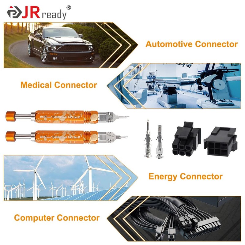 JRready ST5262 2Pcs Molex Micro Fit Extractors Microfit Terminal Release