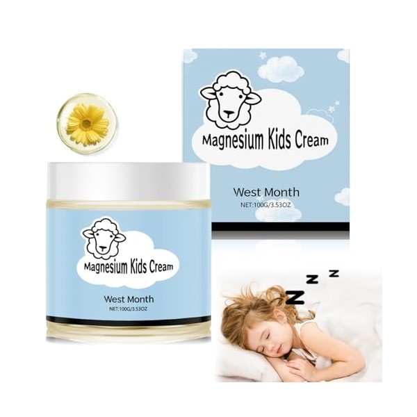 2Pcs Magnesium Lotion for Kids, Juniors Bedtime Lotion By 8