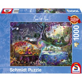 Schmidt | Rose Cat Khan: Portal of the Four Realms (1,000 pieces) | Jigsaw Puzzle | Ages 12+ , 69.3 x 49.3 cm
