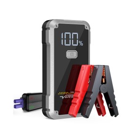 4000A Jump Starter, VoltSurge Jumper Starter Portable for Up to 7.0L Gas & 5.5L Diesel Engines, 12V Car Battery Charger, Jump Box Battery Pack with LCD Display and LED Light