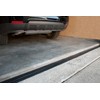 G-Floor 20' Vinyl Garage Threshold in Midnight Black Color for
