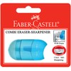 Faber-Castell Combi 1 Hole Sharpener and Eraser, (81-183692)