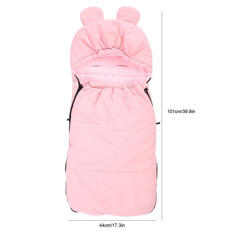 Universal Soft Baby Sleeping Bag Blanket Thicken Cushion Footmuff for